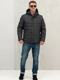 Куртки и дубленки City Fashion Classic модель 67-CFK-GR Фото
