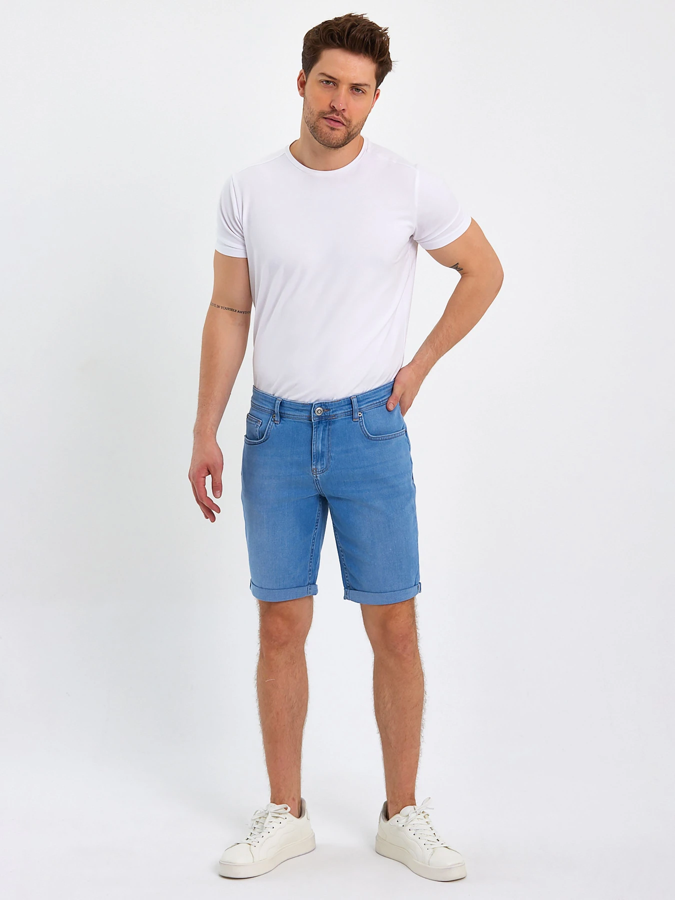 Шорты Trend Collection модель TC8927LightBlueSHRT Шорты Trend Collection модель TC8927LightBlueSHRT Фото