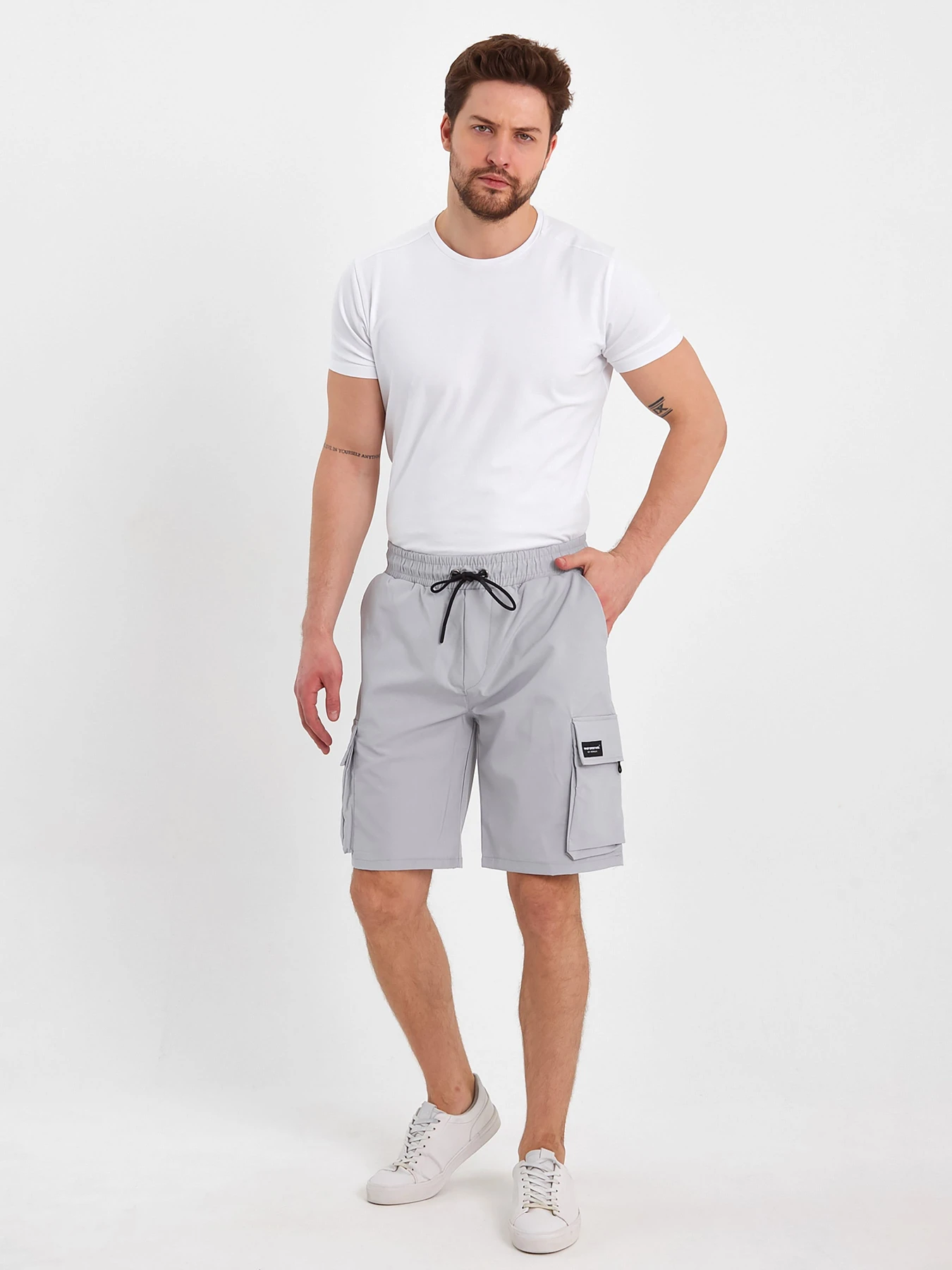 Шорты Trend Collection модель TC8334LightGreySPRTSHRT Шорты Trend Collection модель TC8334LightGreySPRTSHRT Фото