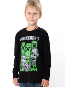 Худи и свитшоты Носи своє модель 6363-036-33-4-2-chornij-minecraft Фото