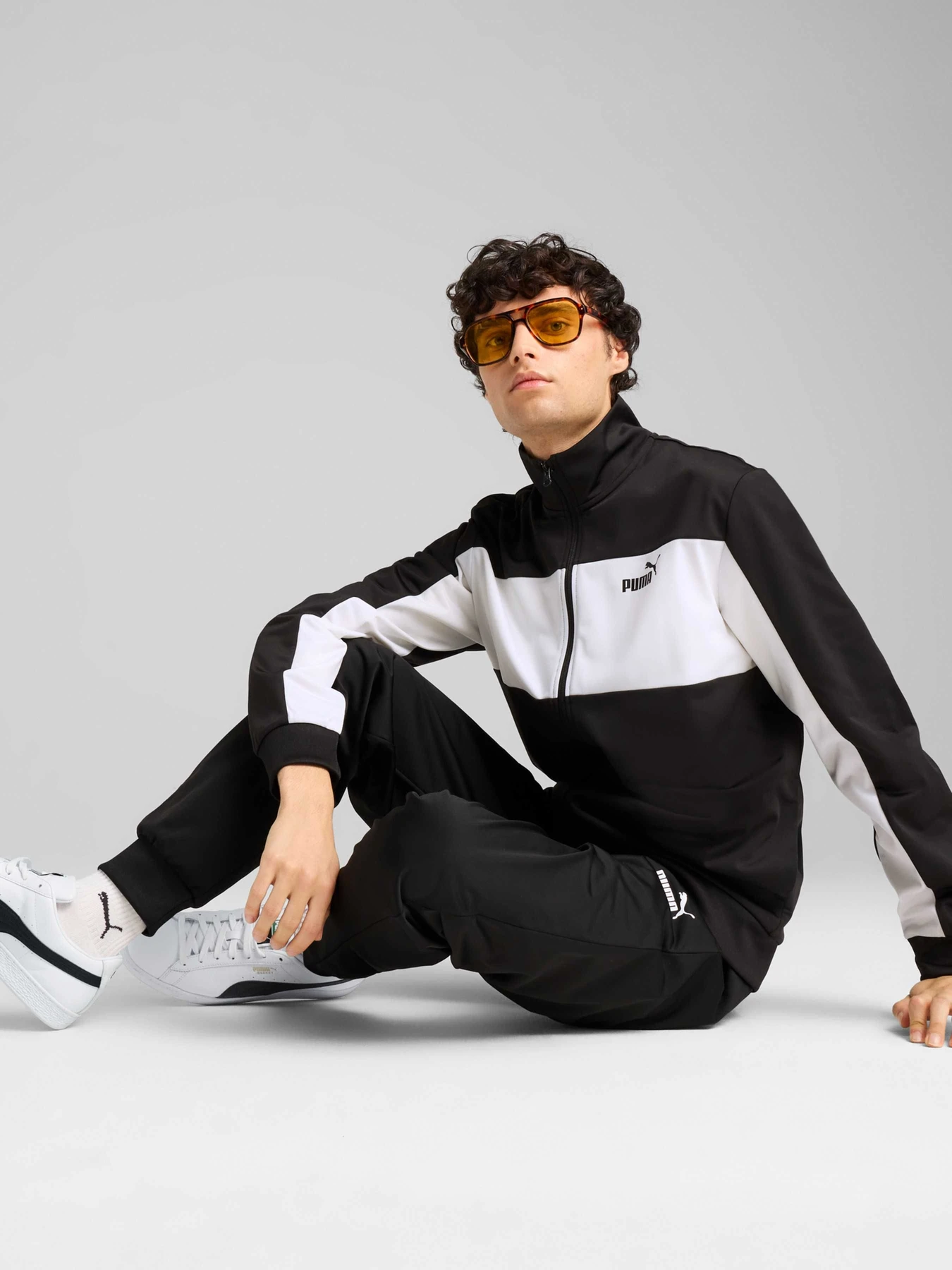 Костюмы PUMA Poly Colorblock Suit модель 687304 Фото