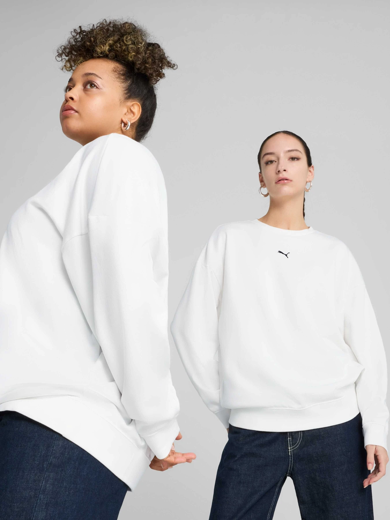 Худі та світшоти PUMA Ess Oversized Crew модель 685400 Фото