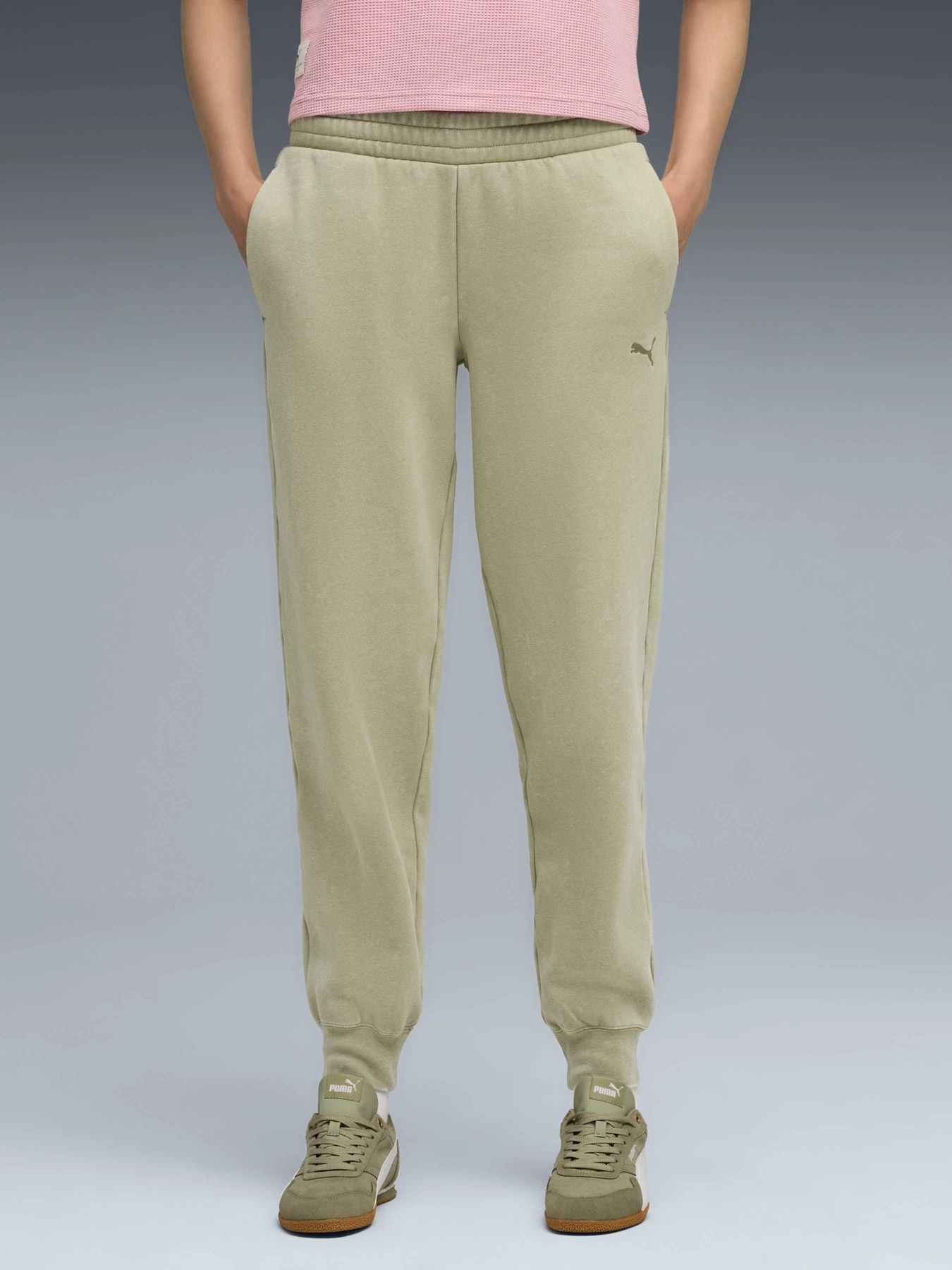 Брюки PUMA Ess Elevated Wash Sweatpants модель 688104 Брюки PUMA Ess Elevated Wash Sweatpants модель 688104 Фото