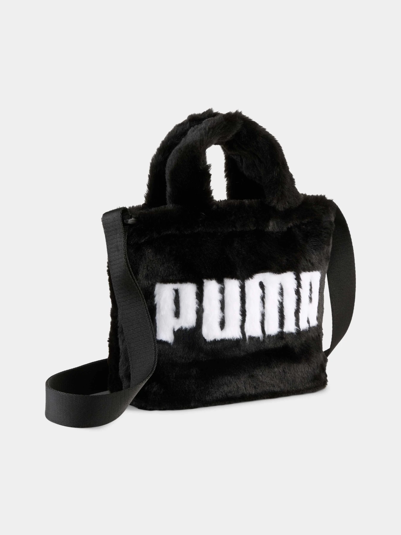 Сумки PUMA Up Faux Fur Mini Shopper Bag модель 091713 Фото
