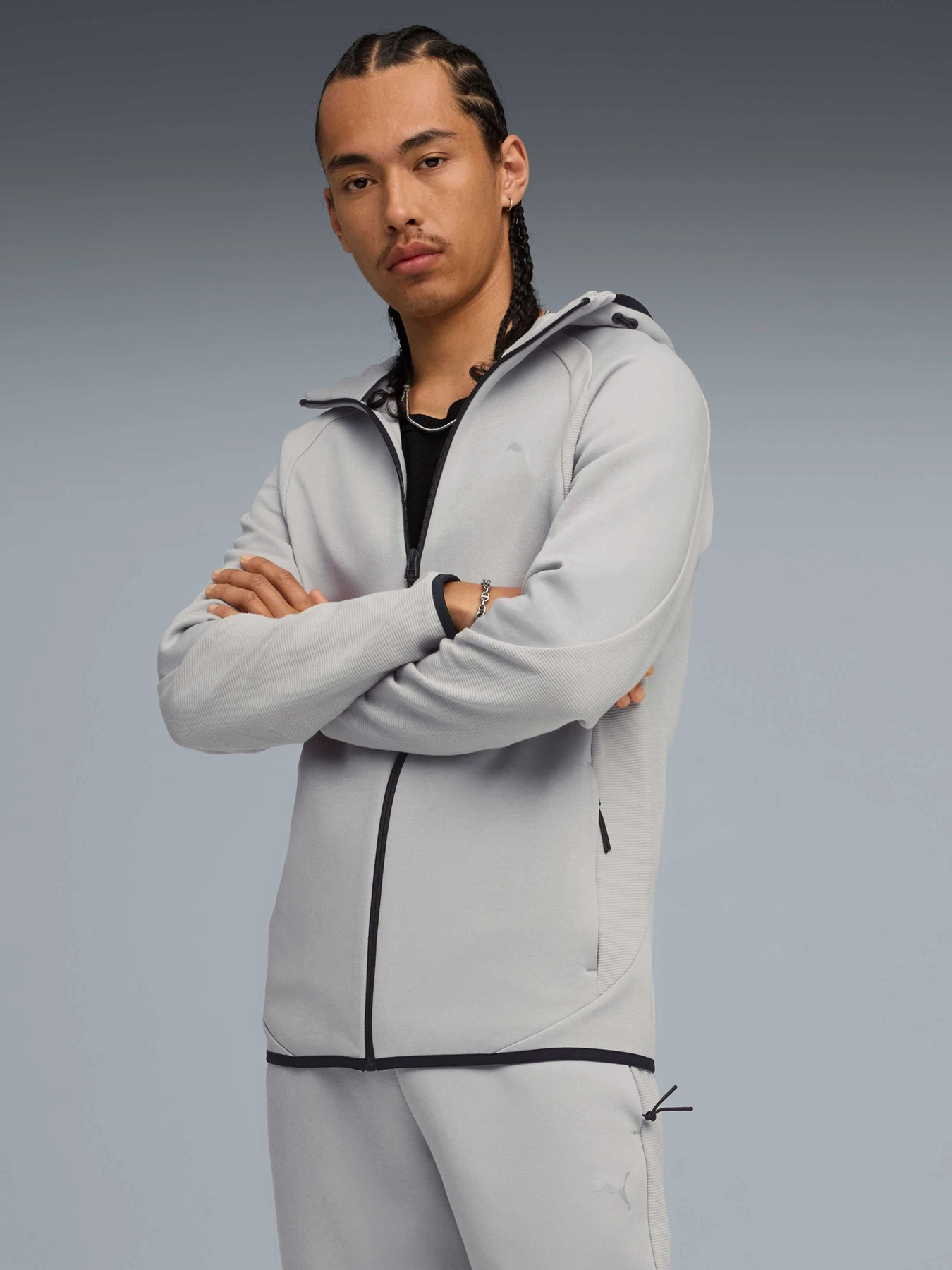 Худі та світшоти PUMA Evostripe Fz Hoodie Dk модель 688231 Худі та світшоти PUMA Evostripe Fz Hoodie Dk модель 688231 Фото
