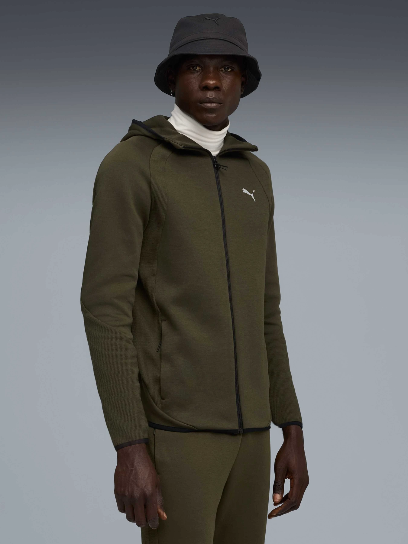 Худи и свитшоты PUMA Evostripe Fz Hoodie Dk модель 688231 Худи и свитшоты PUMA Evostripe Fz Hoodie Dk модель 688231 Фото