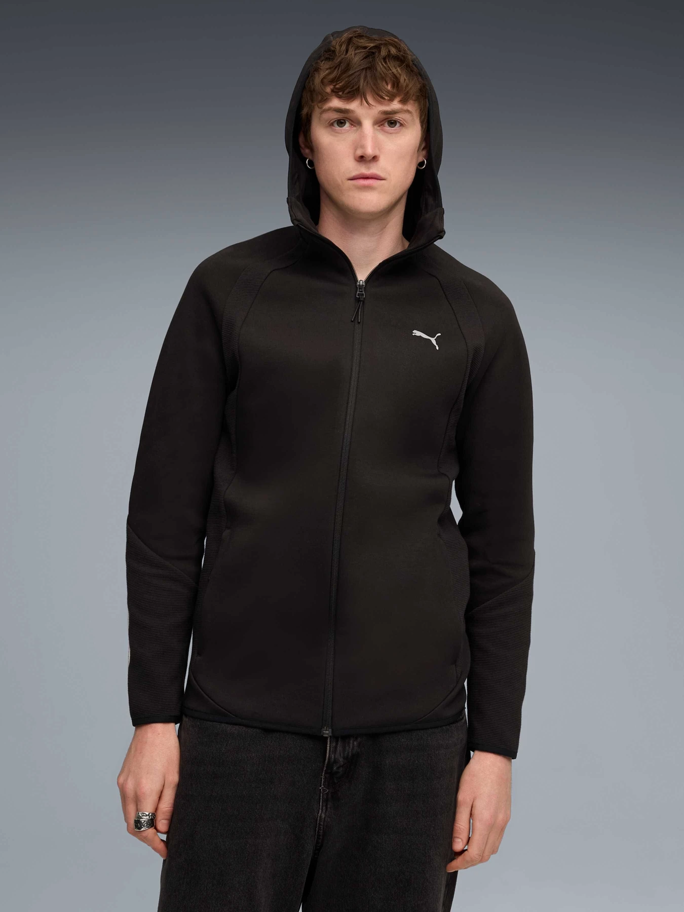 Худи и свитшоты PUMA Evostripe Fz Hoodie Dk модель 688231 Худи и свитшоты PUMA Evostripe Fz Hoodie Dk модель 688231 Фото