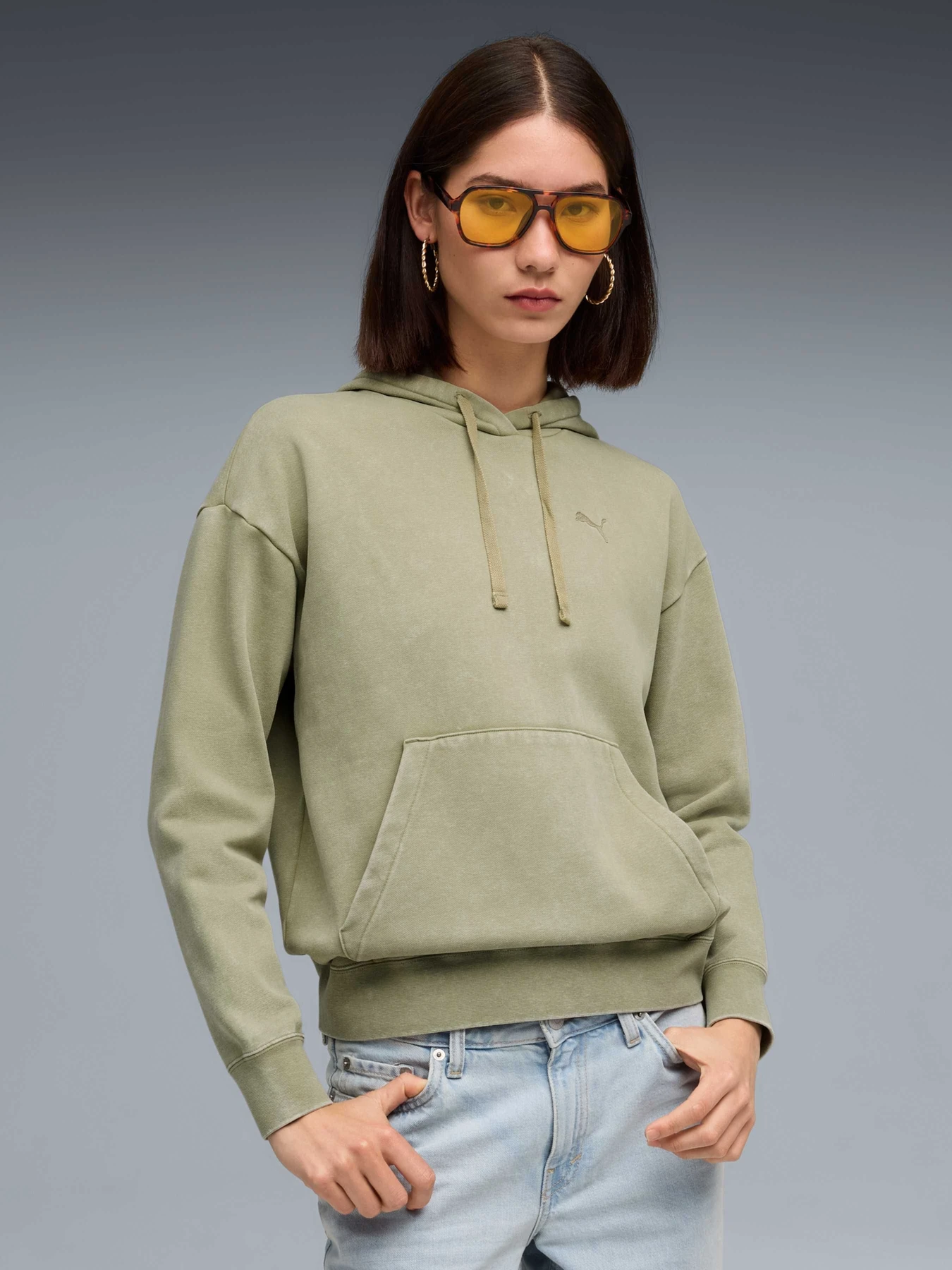 Худі та світшоти PUMA Ess Elevated Wash Hoodie модель 688103 Худі та світшоти PUMA Ess Elevated Wash Hoodie модель 688103 Фото