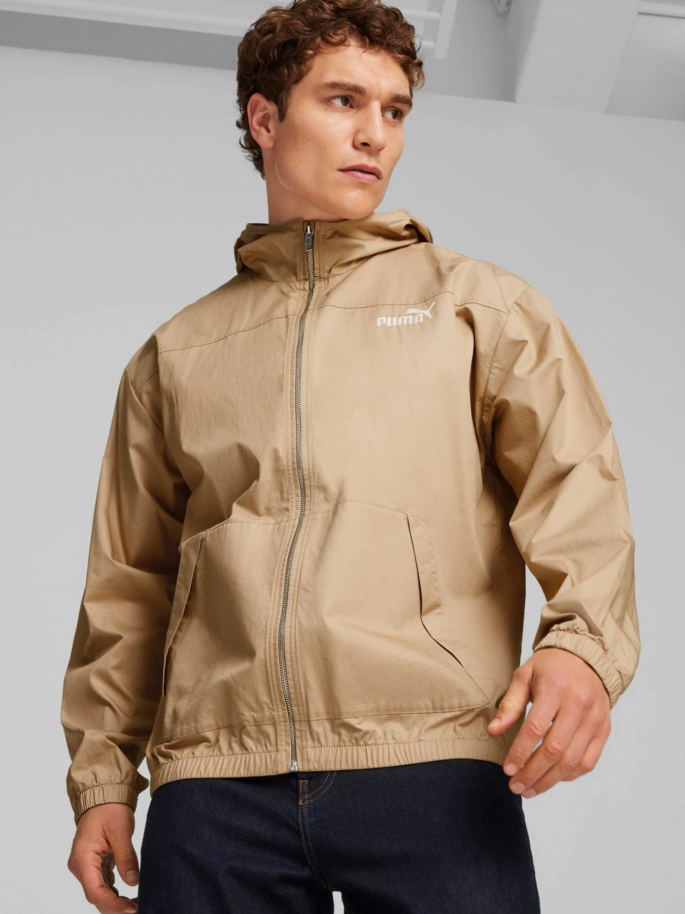 Куртки и дубленки PUMA Hooded Cotton Jacket модель 623683 Фото