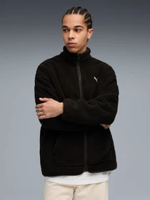 Худи и свитшоты PUMA Ess Elevated Sherpa Full-zip модель 688259 Фото