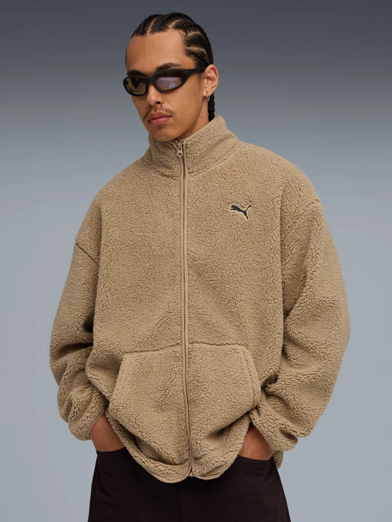 Худи и свитшоты PUMA Ess Elevated Sherpa Full-zip модель 688259 Худи и свитшоты PUMA Ess Elevated Sherpa Full-zip модель 688259 Фото