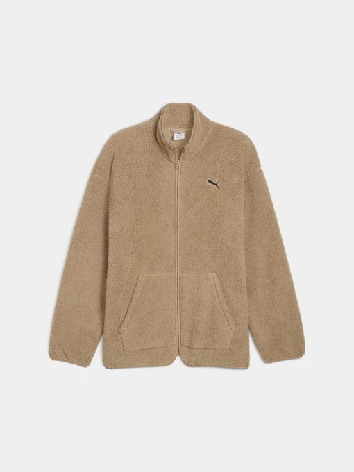 Худи и свитшоты PUMA Ess Elevated Sherpa Full-zip модель 688259 Фото