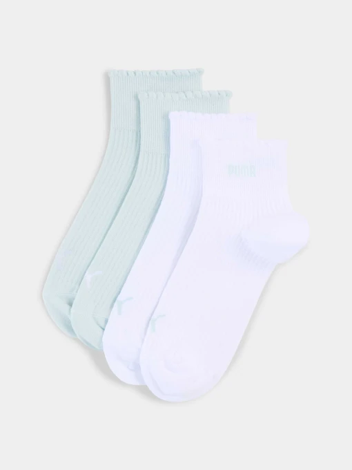 Носки и гольфы PUMA Women Scallop Edge Quar модель 947223 Фото