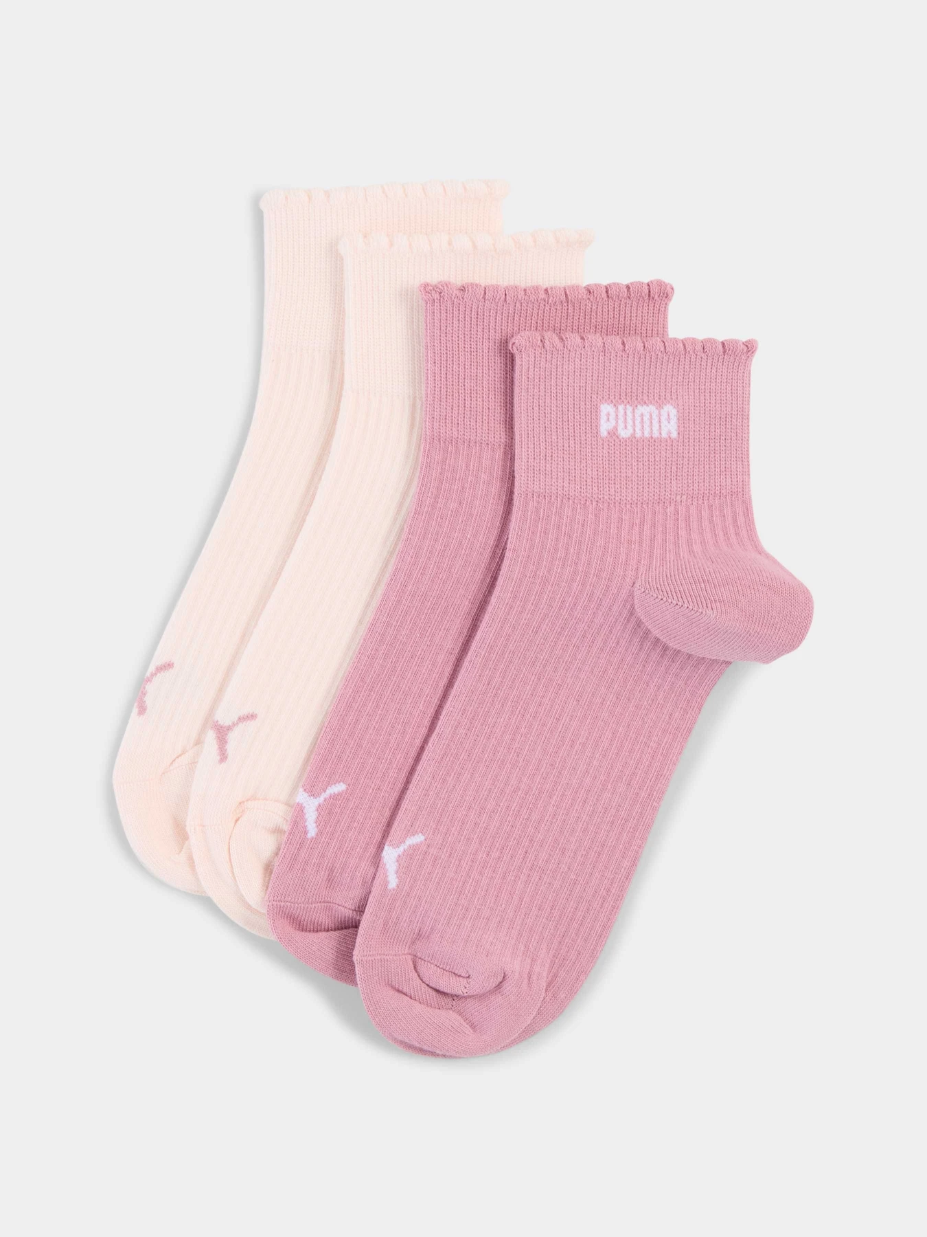 Носки и гольфы PUMA Women Scallop Edge Quar модель 947223 Фото