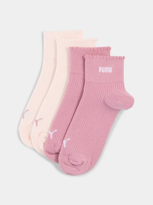 Носки и гольфы PUMA Women Scallop Edge Quar модель 947223 Фото