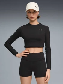 Худи и свитшоты PUMA W Shape Cropped Ls модель 527473 Фото