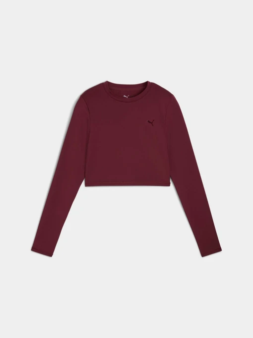Худи и свитшоты PUMA W Shape Cropped Ls модель 527473 Фото