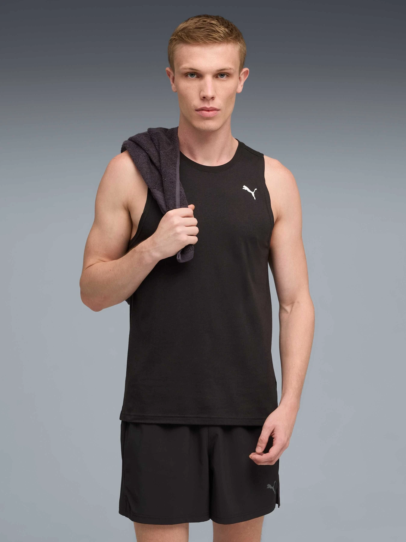 Футболки і поло PUMA Tad Tech Triblend Sleevless модель 526007 Фото