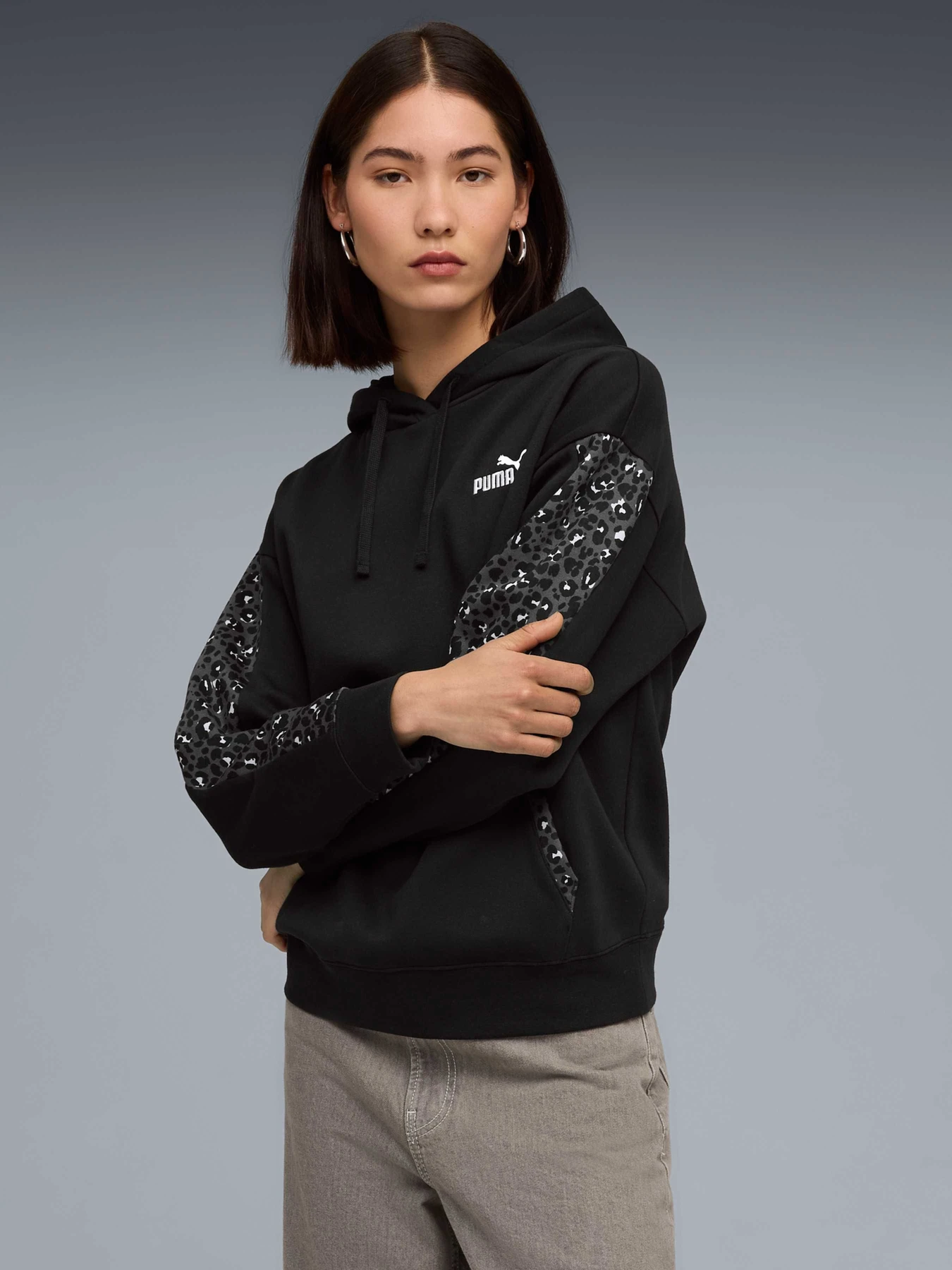 Худі та світшоти PUMA Ess Graphic Animal Hoodie модель 688084 Фото
