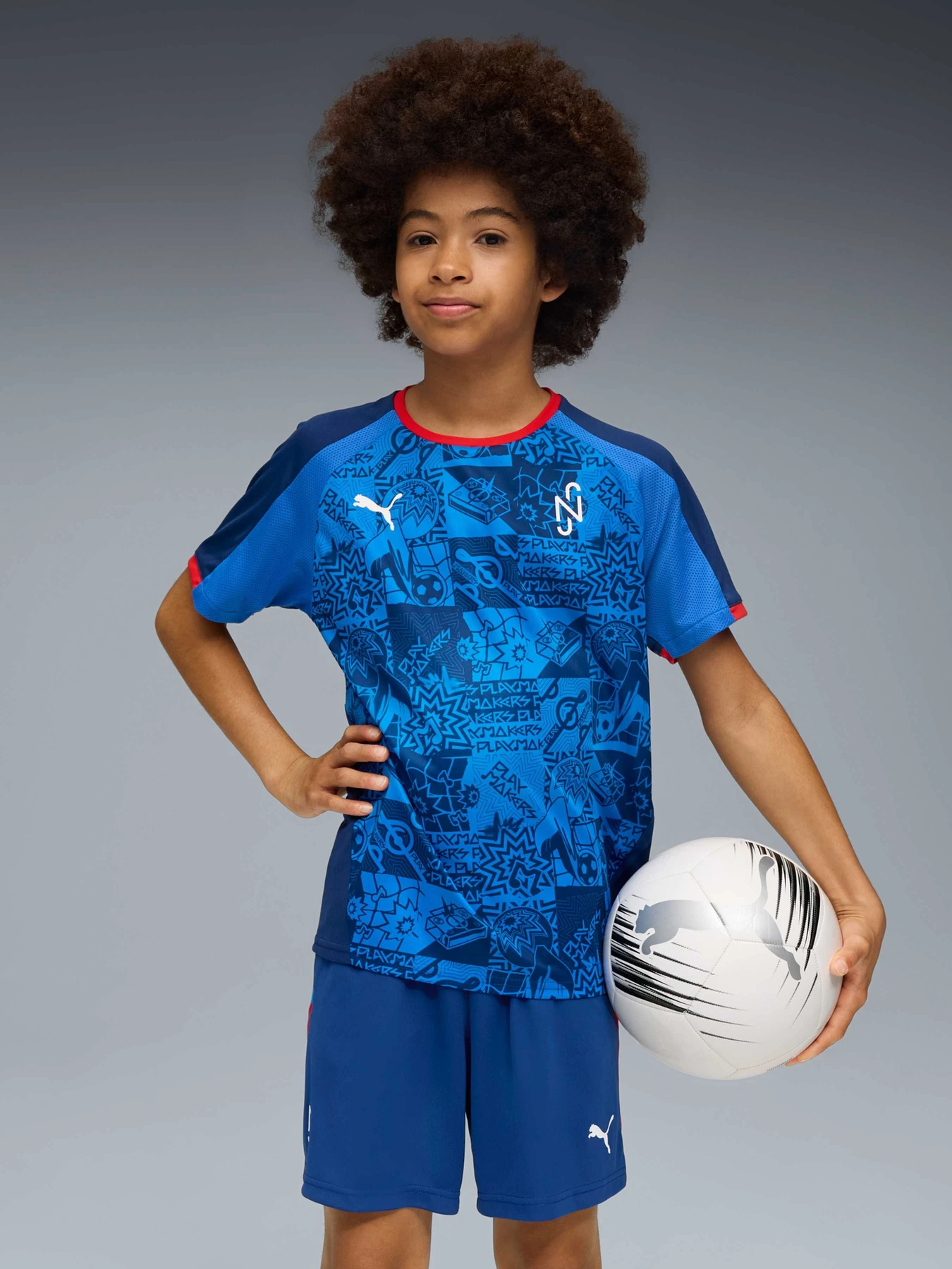 Футболки и поло PUMA Neymarjr Playmaker Jersey Jr модель 660315 Футболки и поло PUMA Neymarjr Playmaker Jersey Jr модель 660315 Фото