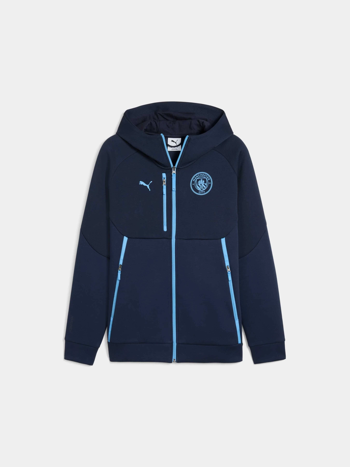 Худі та світшоти PUMA Mcfc Tech Fz Hoodie модель 782656 Фото