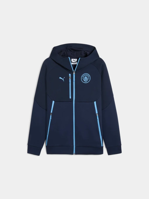 Худі та світшоти PUMA Mcfc Tech Fz Hoodie модель 782656 Фото