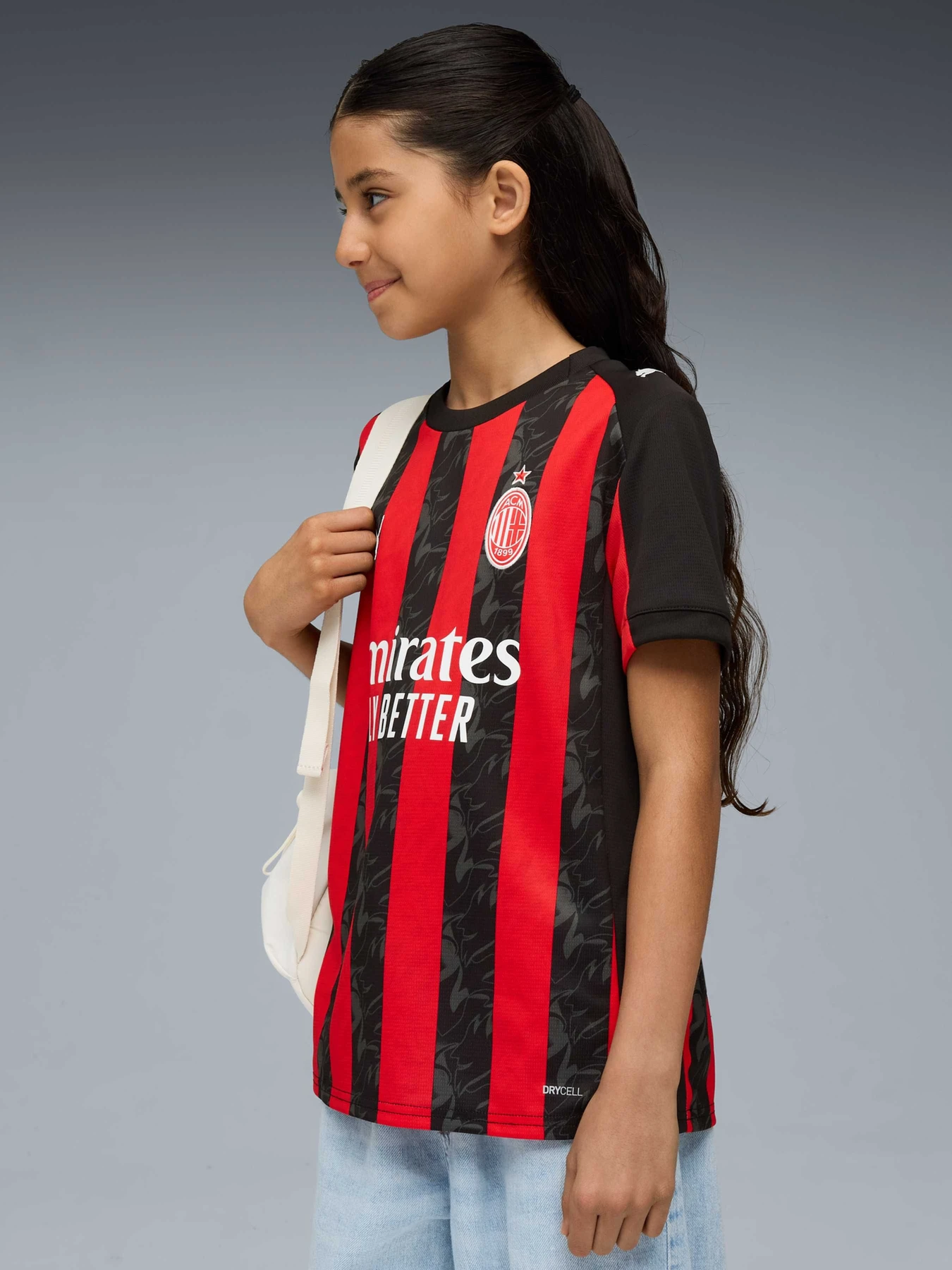 Футболки и поло PUMA Acm Home Jersey Replica Jr модель 779965 Футболки и поло PUMA Acm Home Jersey Replica Jr модель 779965 Фото
