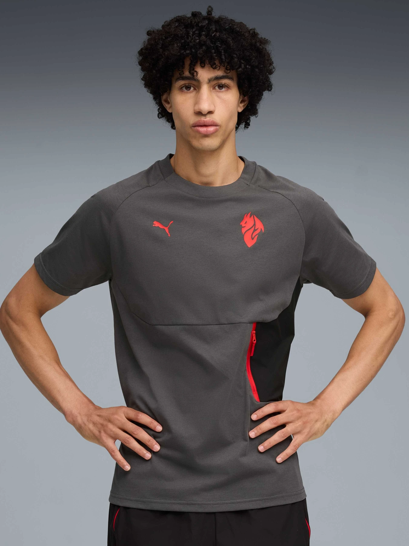 Футболки і поло PUMA Acm Tech Pocket Tee модель 782393 Футболки і поло PUMA Acm Tech Pocket Tee модель 782393 Фото