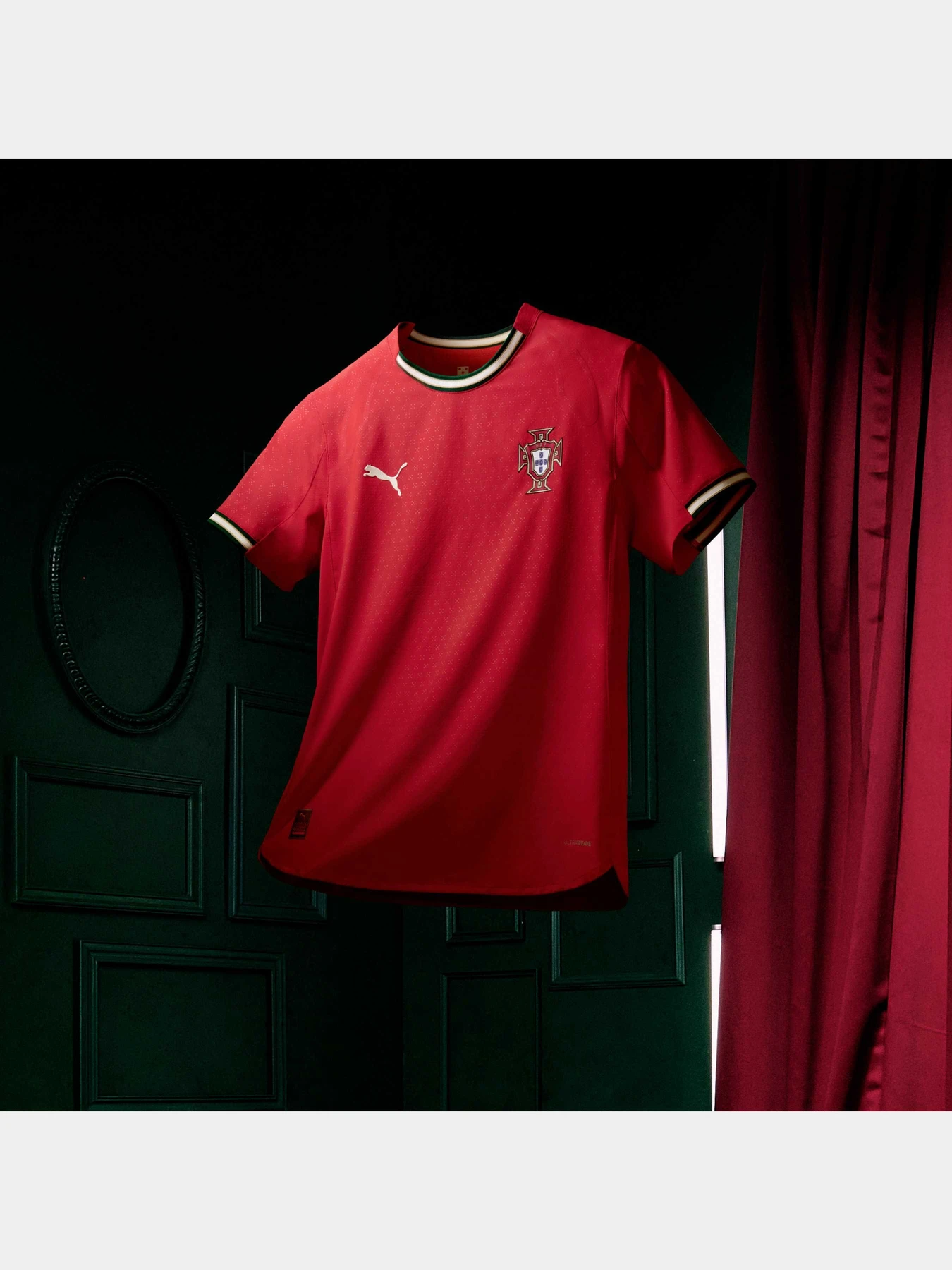 Футболки и поло PUMA Fpf Home Jersey Replica Jr модель 779193 Футболки и поло PUMA Fpf Home Jersey Replica Jr модель 779193 Фото