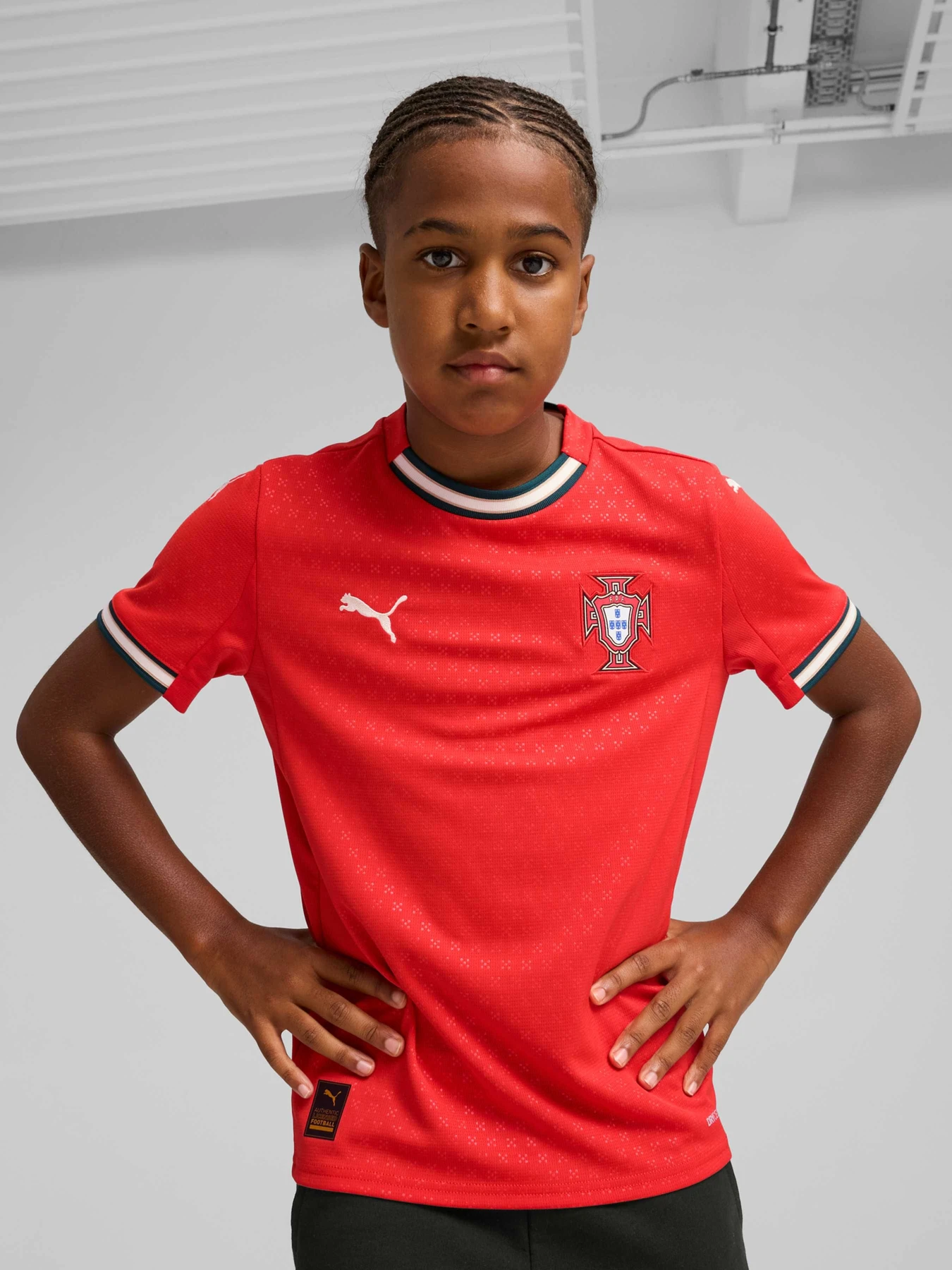 Футболки и поло PUMA Fpf Home Jersey Replica Jr модель 779193 Футболки и поло PUMA Fpf Home Jersey Replica Jr модель 779193 Фото