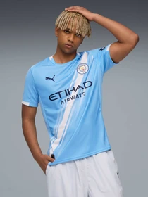 Футболки и поло PUMA Mcfc Home Jersey Replica модель 780338 Фото