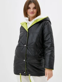Куртки та дублянки ISSA Plus модель SA-31_blacklightgreen Фото