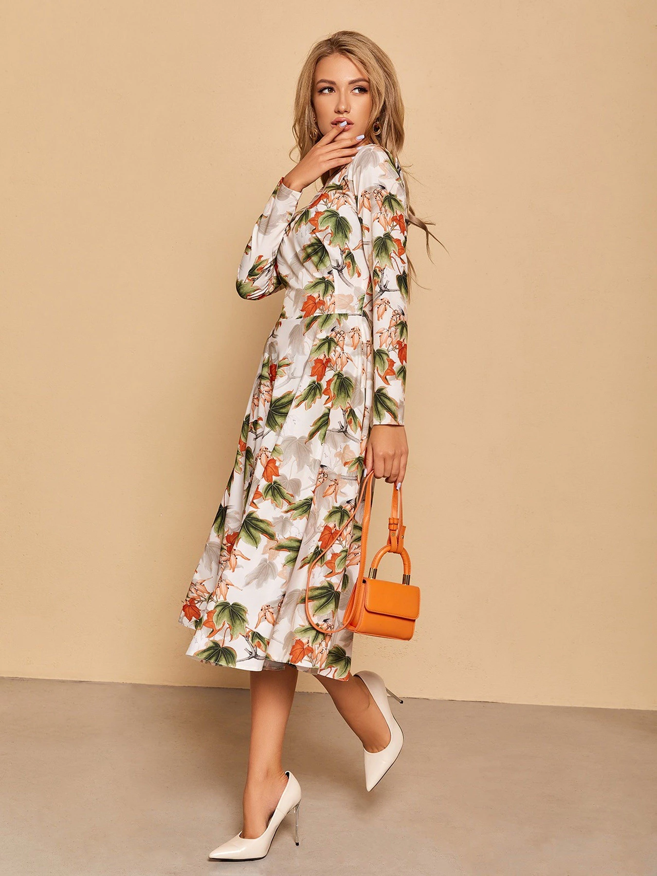 Сукні ISSA Plus модель 12939_multicolor Фото