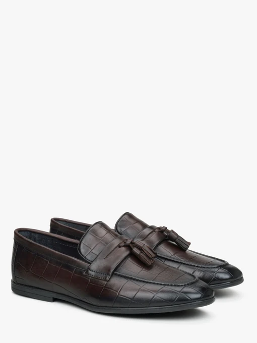 Шкіряні Чоловічі Лофери Estro фото 3