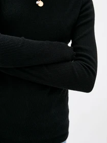 Свитры и кардиганы ISSA Plus модель 12215_black Фото