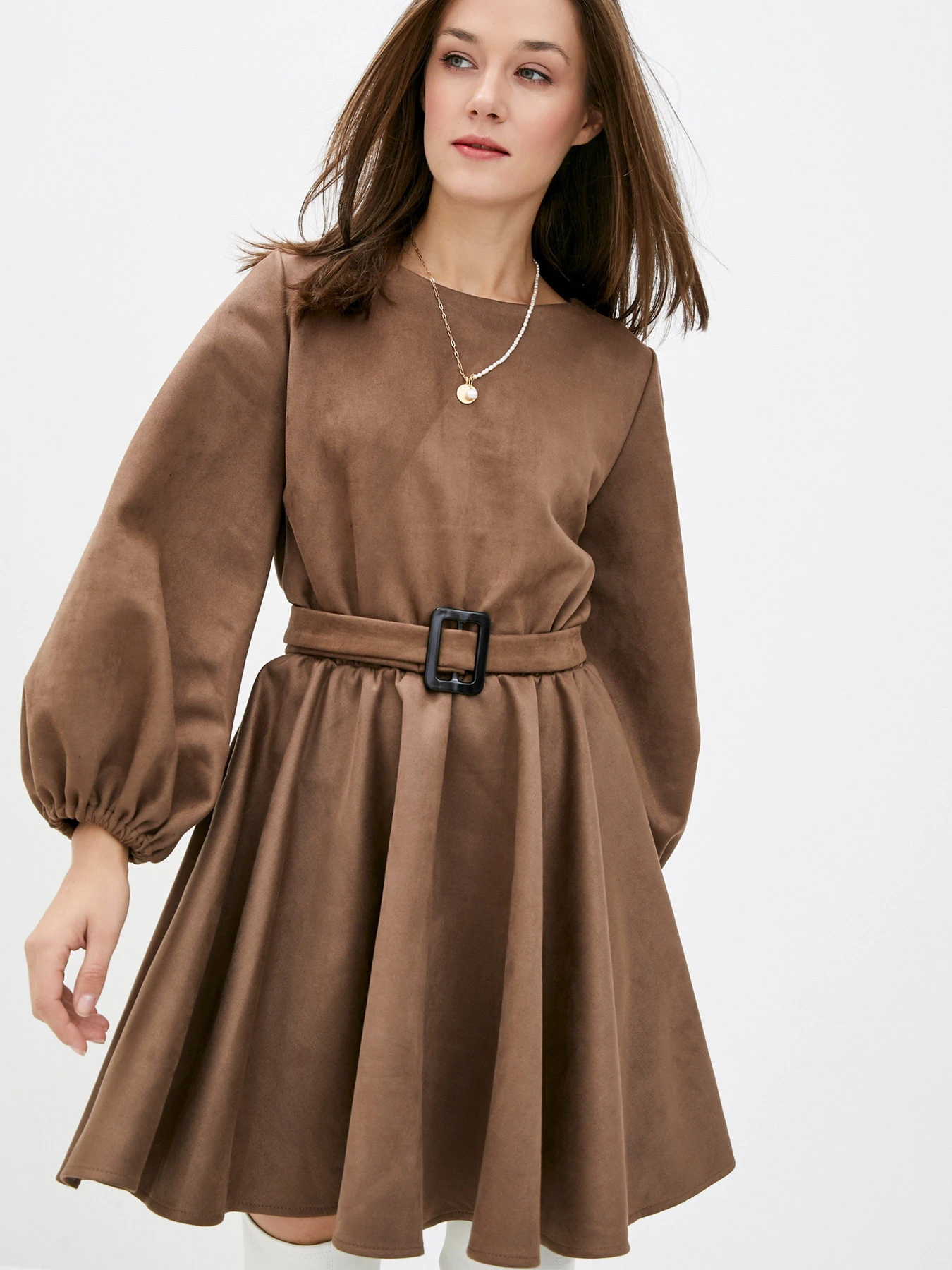 Сукні ISSA Plus модель 12297_beige Фото