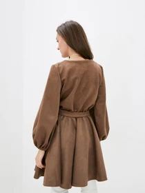 Сукні ISSA Plus модель 12297_beige Фото