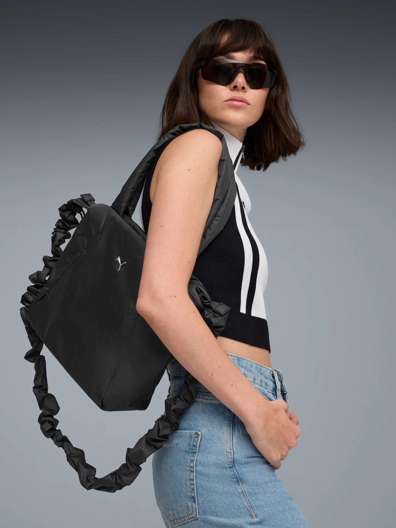 Сумки PUMA Slouchy Small Shopper модель 091444 Фото