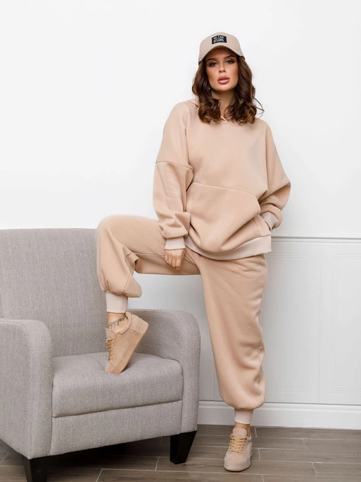 Костюми ISSA Plus модель 12305_beige Фото