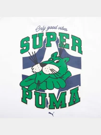 Футболки и поло PUMA Graphic Super Pocket T модель 633839 Фото