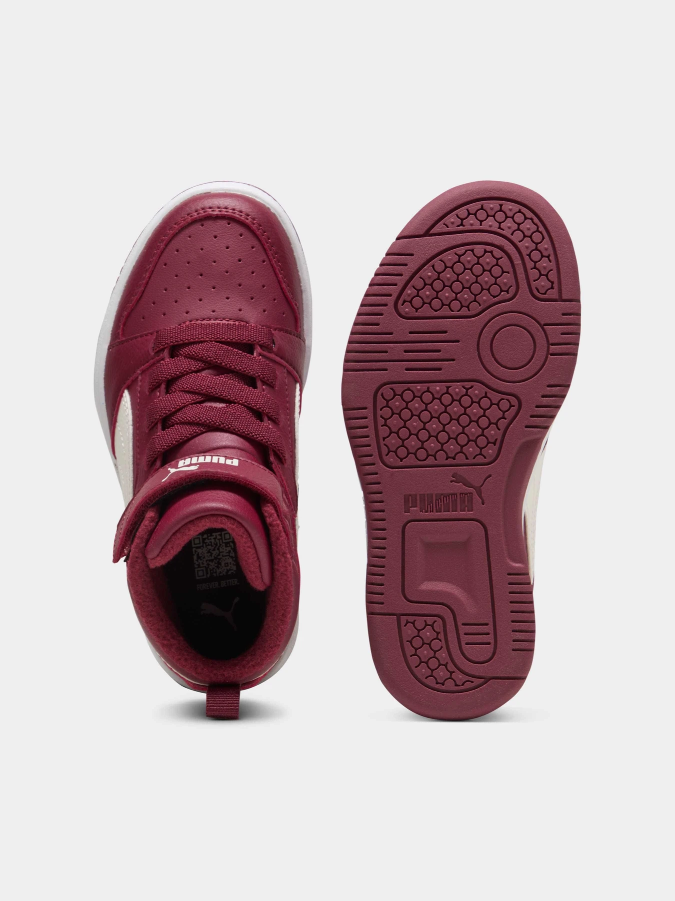 Кеды PUMA Rebound V6 Mid Wtr Ac+ps модель 307979 Кеды PUMA Rebound V6 Mid Wtr Ac+ps модель 307979 Фото