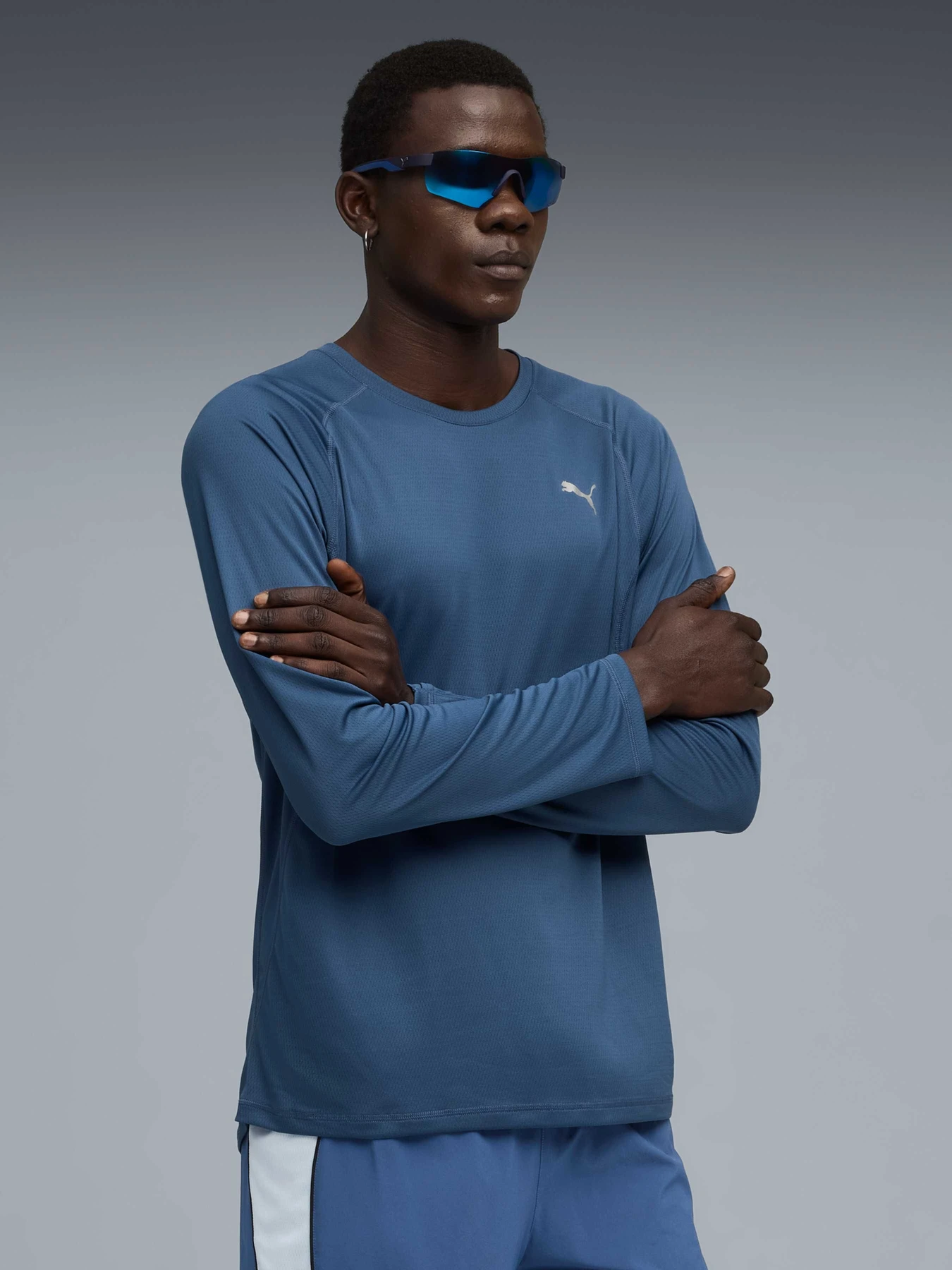 Худі та світшоти PUMA Run Velocity Ls Tee (poly) модель 526604 Худі та світшоти PUMA Run Velocity Ls Tee (poly) модель 526604 Фото