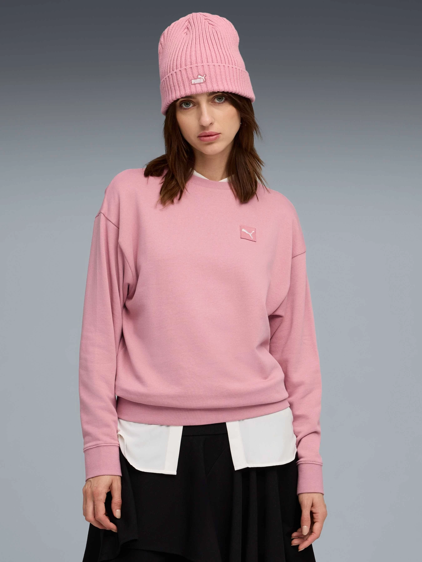 Худі та світшоти PUMA Ess Elevated Comfort Crew модель 685017 Фото