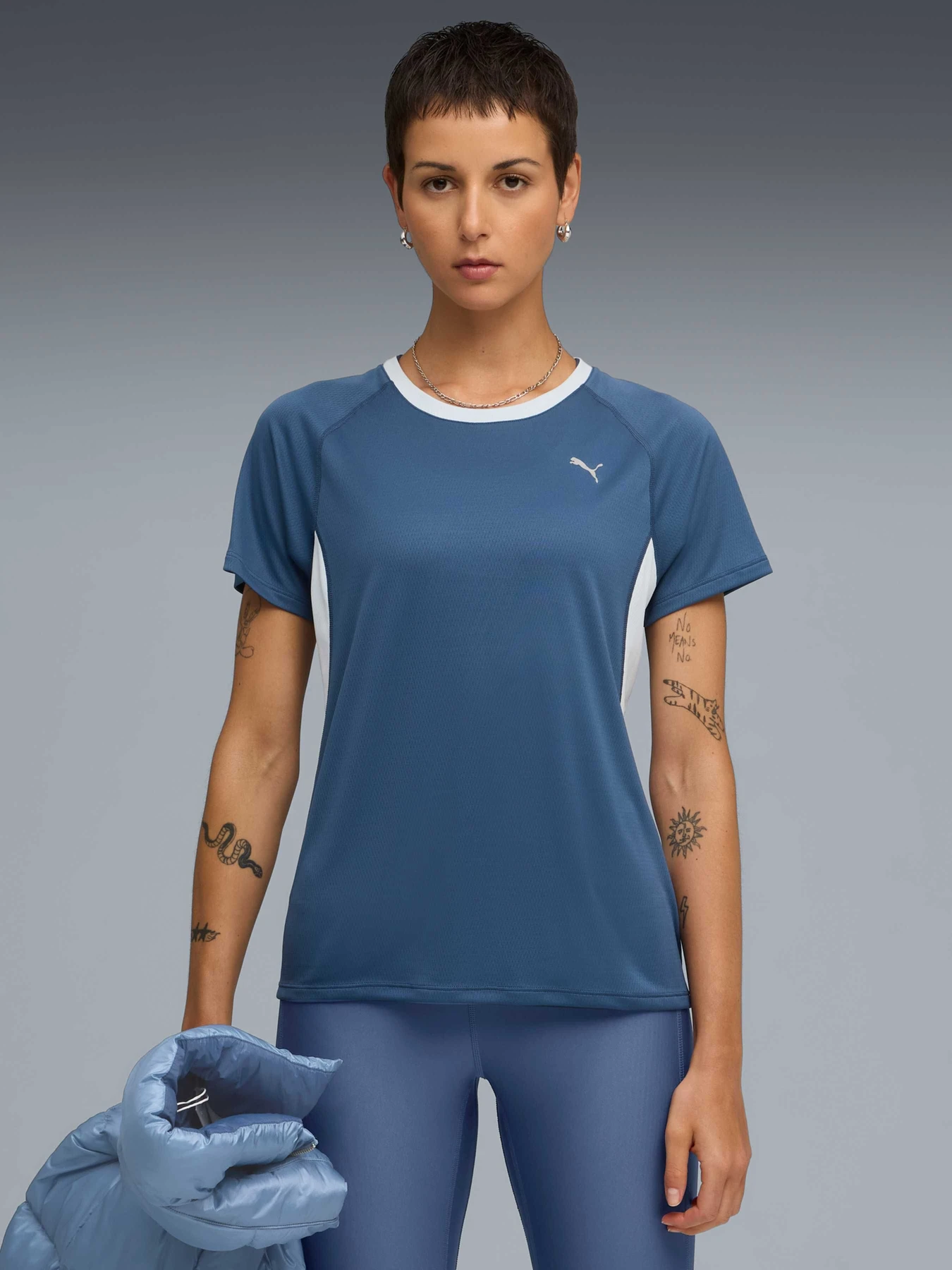 Футболки и поло PUMA Run Velocity Tee W (poly) модель 526578 Фото
