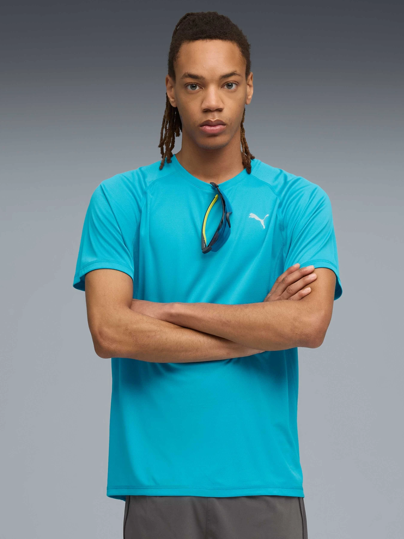 Футболки и поло PUMA Run Velocity Tee (poly) модель 526600 Футболки и поло PUMA Run Velocity Tee (poly) модель 526600 Фото