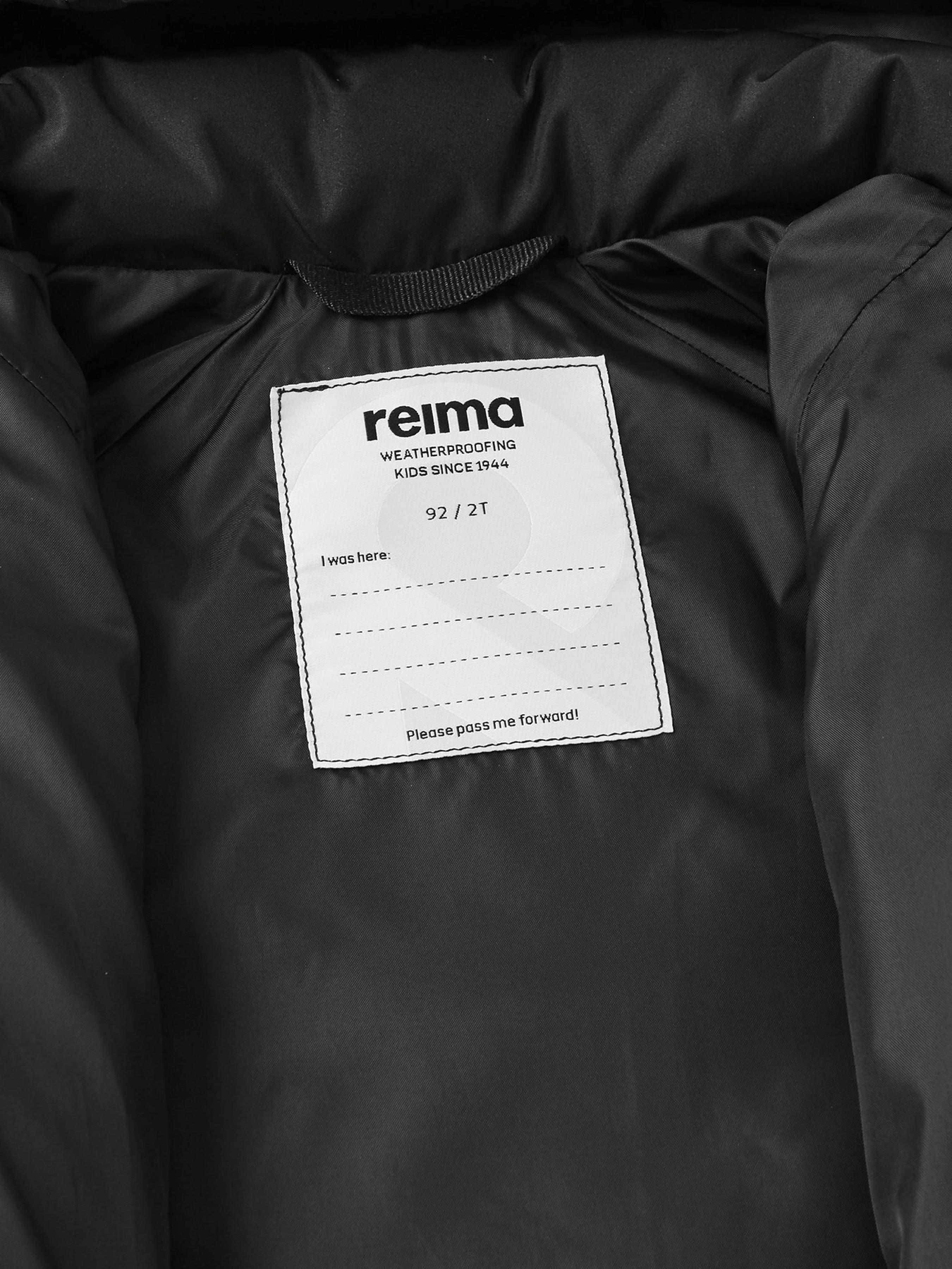 Куртки и дубленки REIMA Kupponen модель 5100034B-9990 Фото