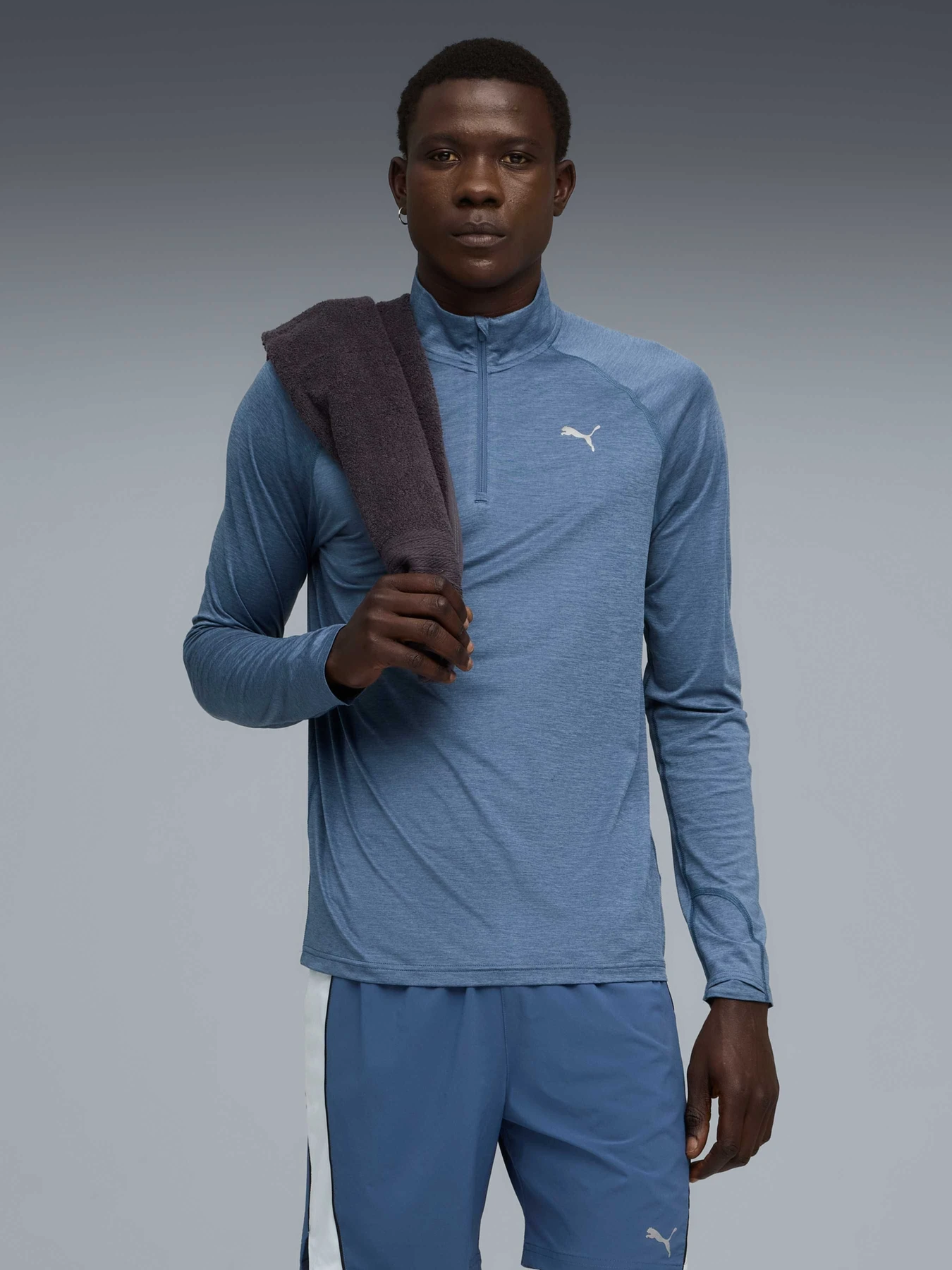 Худі та світшоти PUMA Run Veloty Cldspn 1/4 Zip M модель 526627 Худі та світшоти PUMA Run Veloty Cldspn 1/4 Zip M модель 526627 Фото