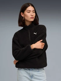 Худи и свитшоты PUMA Ess Elevated Half-zip Crew модель 688111 Фото