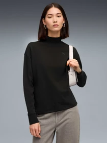 Свитры и кардиганы PUMA Her Relaxed Crew Fl модель 688152 Фото