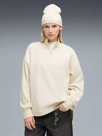 Худи и свитшоты PUMA Her Half-zip Winterized Crew модель 688157 Фото